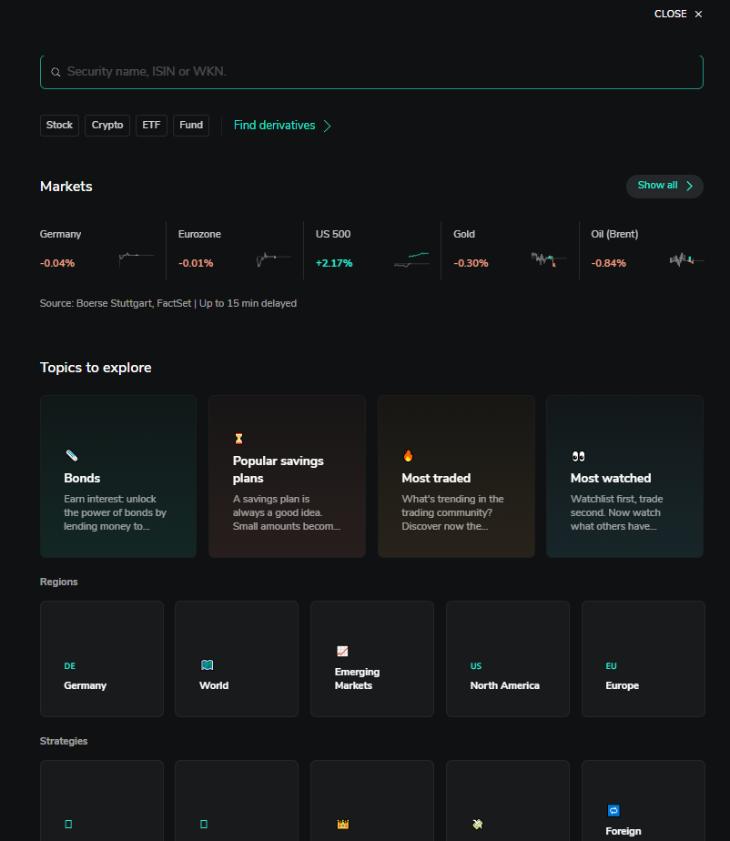 Scalable Interface Shares